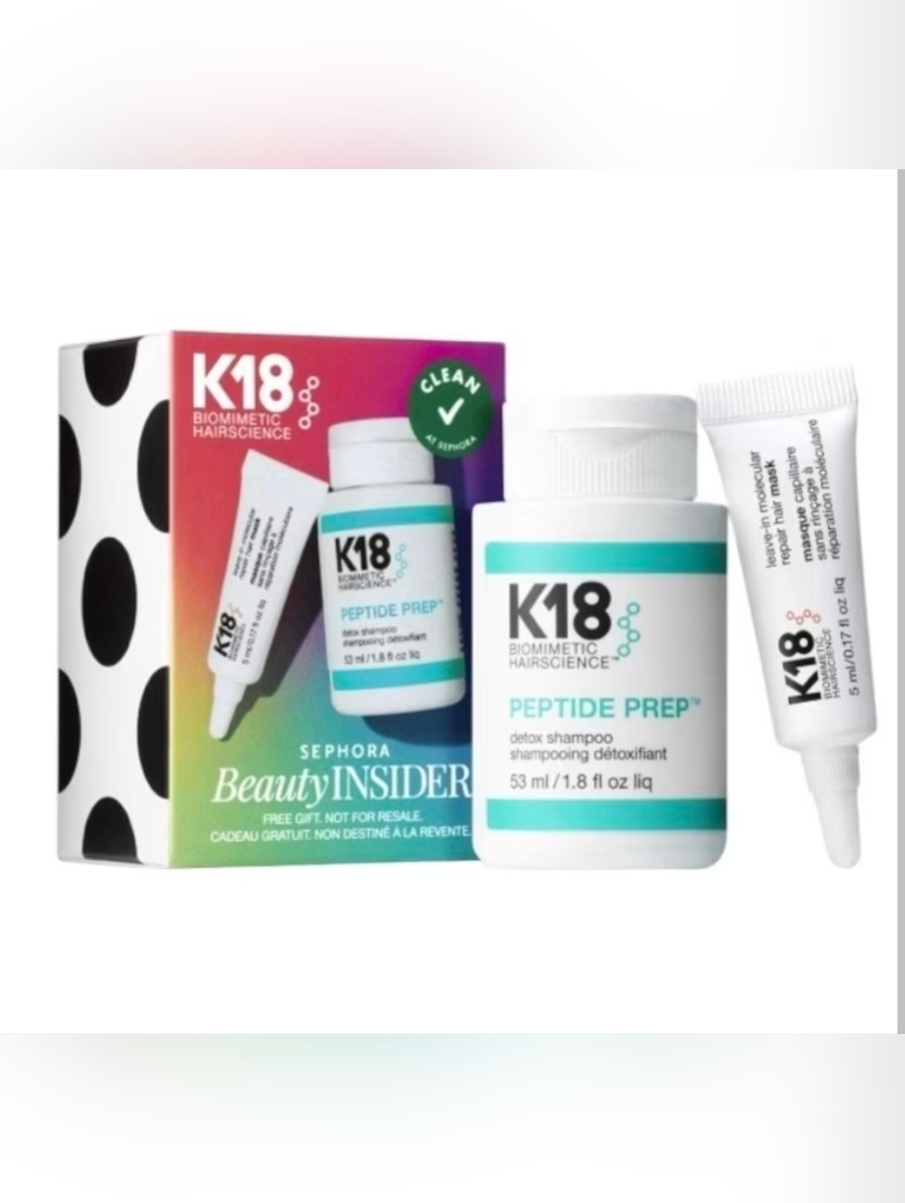 K18 Sephora Beauty Insider Shampoo & Mask NIB!